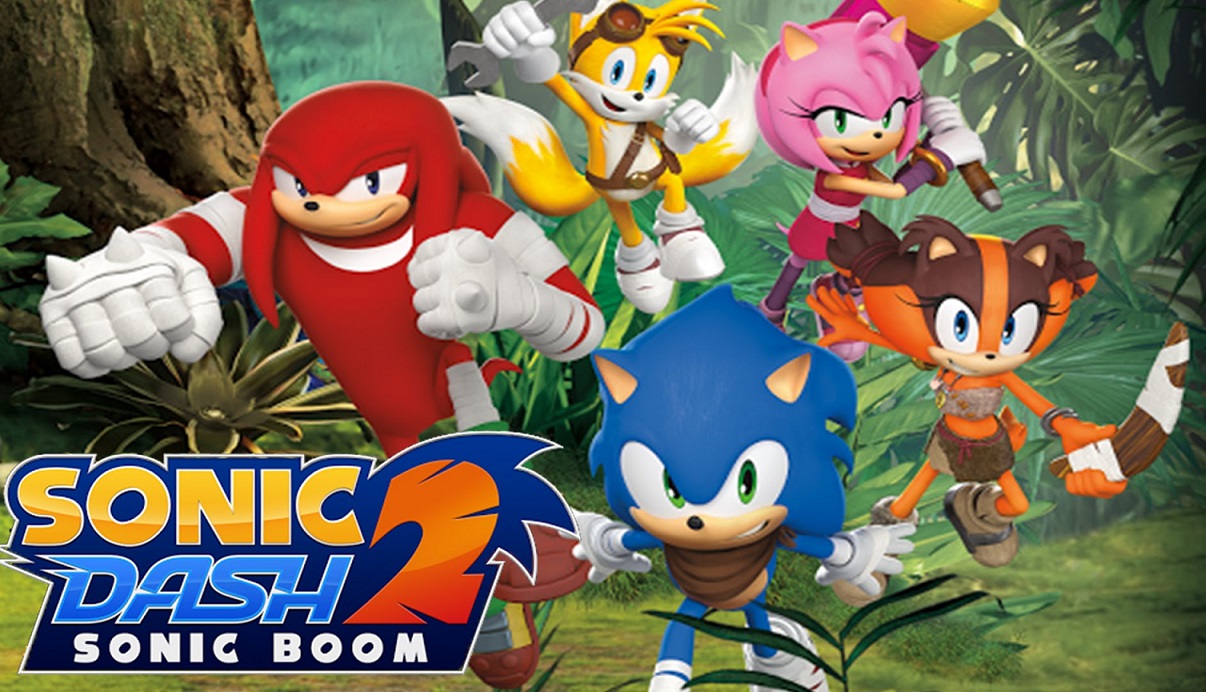 Sonic Dash 2 Sonic Boom Mod APK with unlimited Red Rings and Gold Rings