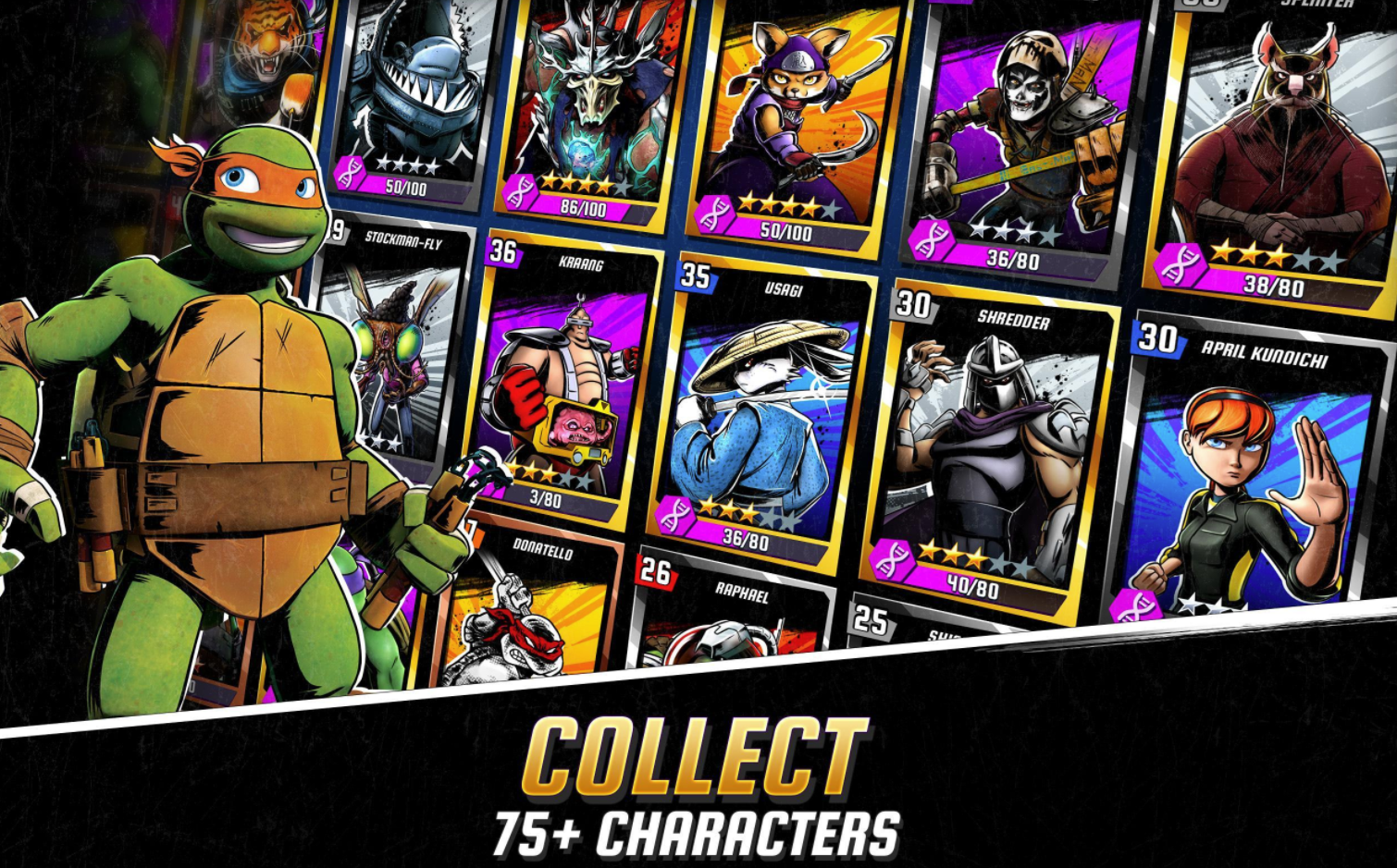 Ninja Turtles Legends Mod with unlimited energy and money